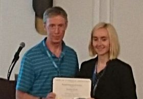 Susanne Urach receives Award at the JSM in Chicago, USA